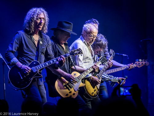 Foreigner on stage at The London Palladium