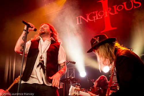 Nathan James on lead vocals & Andreas Eriksson on lead guitar