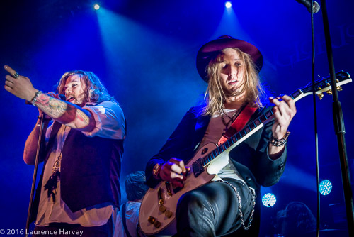 Nathan James on lead vocals & Andreas Eriksson on lead guitar