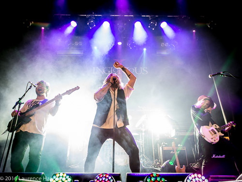 Inglorious on stage at Islington Assembly Hall