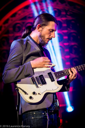 Zach Gilbert on guitar