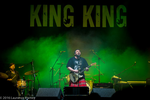King King on stage at Wembley Arena