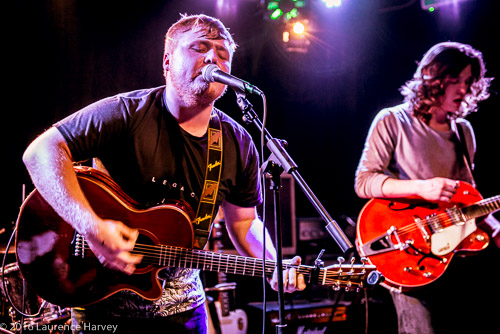 Lewis Hancock on vocals & acoustic guitar