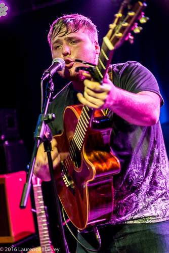 Lewis Hancock on vocals & acoustic guitar