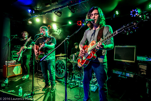 Liberty Ship on stage at The Water Rats
