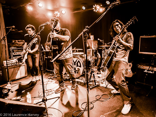 Liberty Ship on stage at The Water Rats