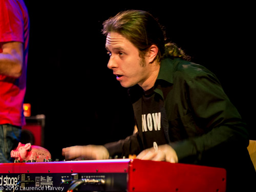 Paul Jobson on keyboards