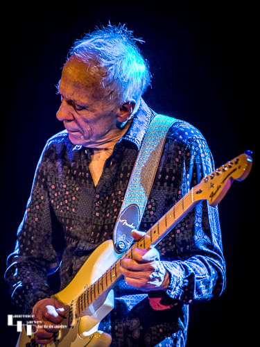 Robin Trower on guitar