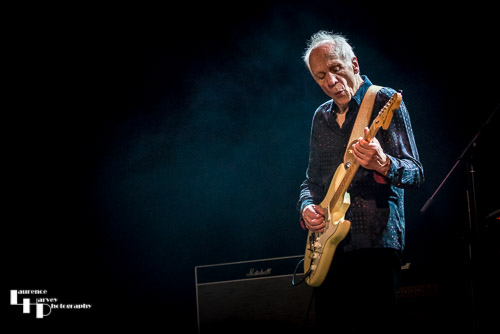 Robin Trower on guitar