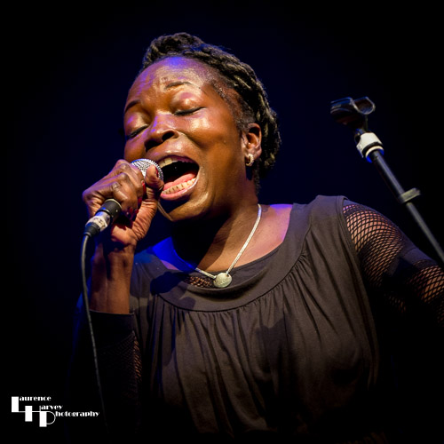 Monica George on vocals