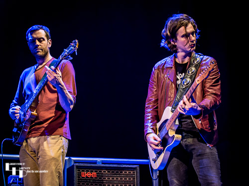 Ben Reed on bass & Kaleb Rose on rhythm guitar