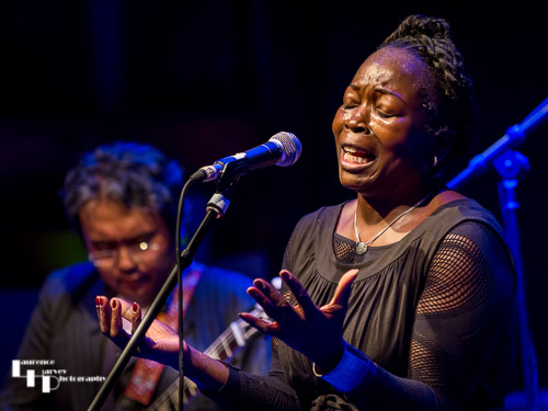 Monica George on vocals