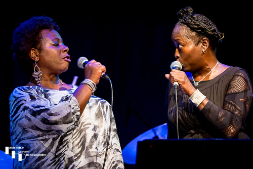Monica George on lead vocals, Jenny La Touche on backing vocals