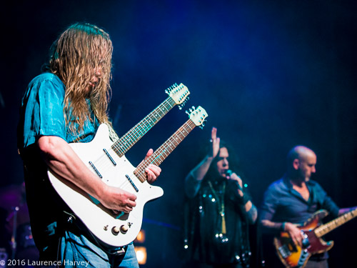 Innes Sibun on guitar