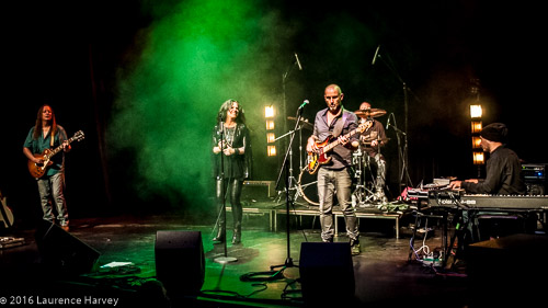 Sari Schorr & The Engine Room on stage at Norden Farm Arts Centre