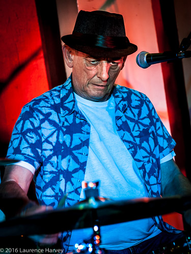 Tony Hill on drums
