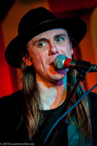 Johnny 'Magic Boy' Wright on guitar & vocals