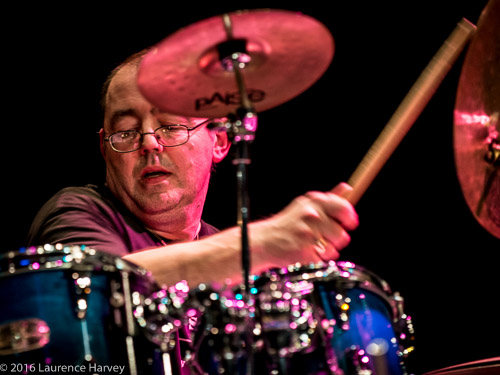Russ Chaney on drums