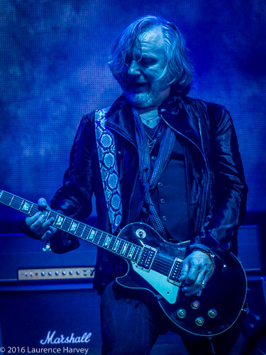 Luke Morley on guitar