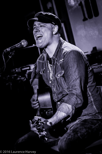 Michael Fairbairn on acoustic guitar & vocals