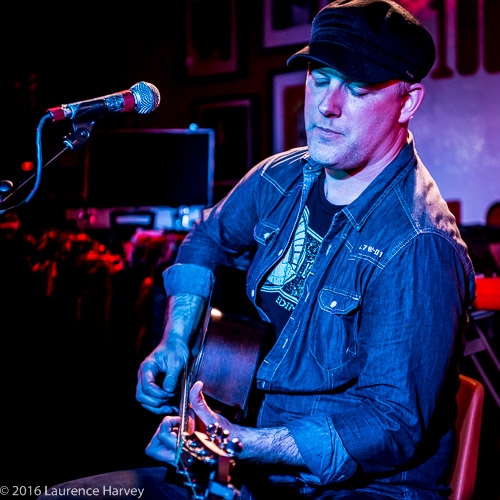 Michael Fairbairn on acoustic guitar & vocals