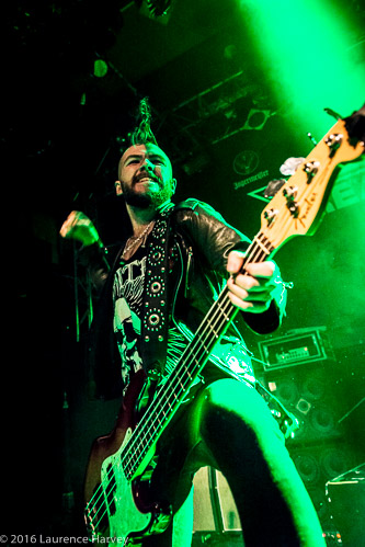 Rick 'Swoggle' Newman on bass