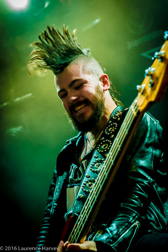 Rick 'Swoggle' Newman on bass