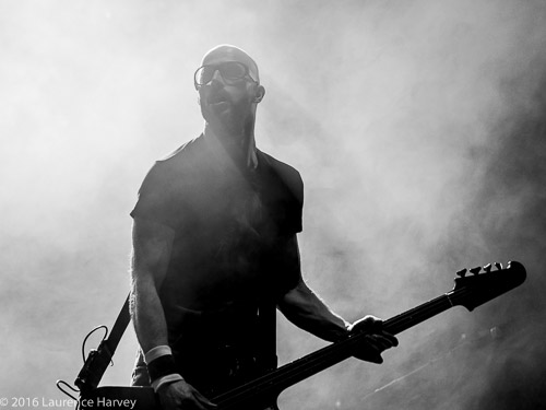 Leigh Marklew on bass