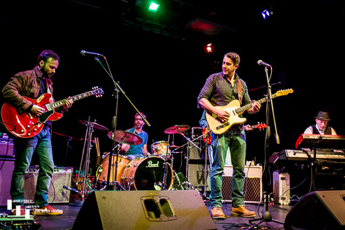 Bolaji Blues Band on stage at The Limelight Theatre