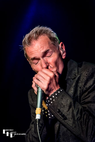 Dr Feelgood: Robert Kane on vocals & harmonica