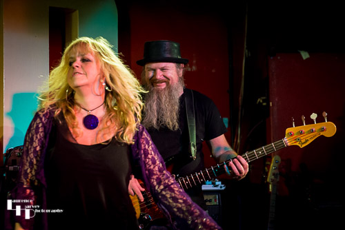 Helen Turner on vocals & Marek Funkas on bass