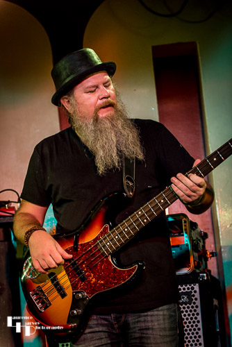 Marek Funkas on bass