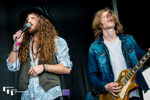 Bad Touch: Stevie Westwood on vocals & Rob Glendinning on lead guitar