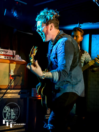 Danny Core on vocals & rhythm guitar