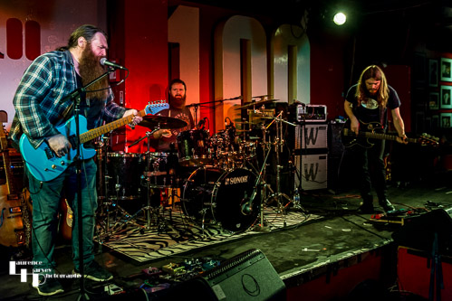 Crow Black Chicken on stage at The 100 Club