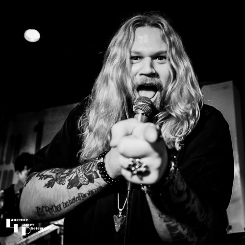 Guest vocalist  Nathan James (of Inglorious)