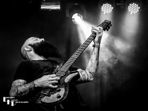 The Devin Townsend Project: Dave Young on guitar