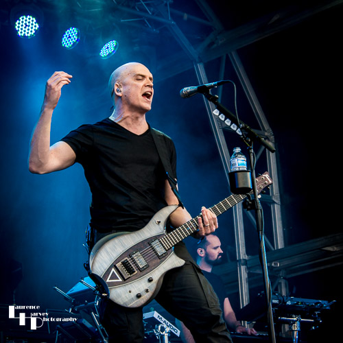 The Devin Townsend Project: Devin Townsend on vocals & guitar