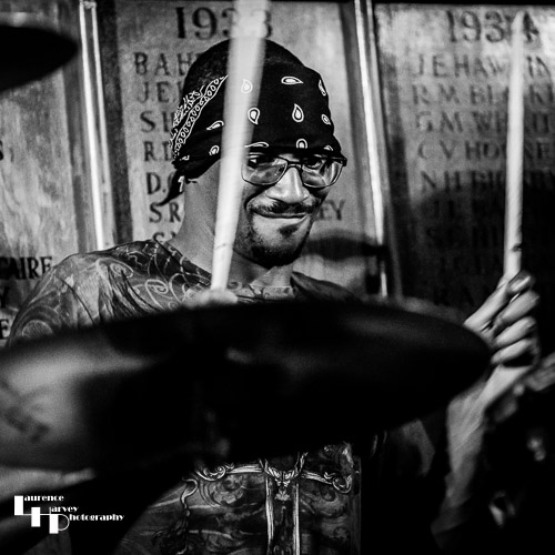 Demarcus Sumter on drums