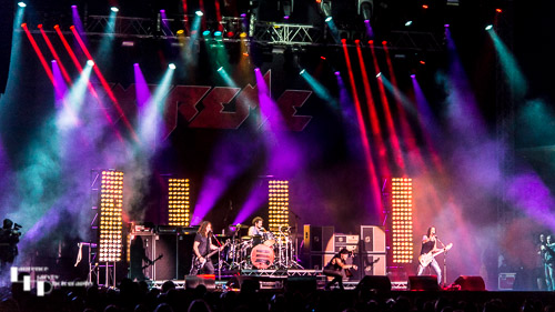 Extreme on stage at Ramblin' Man Fair