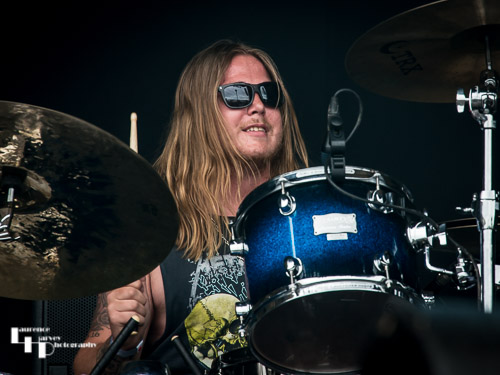 JJ Nichols: Dennis Holm on drums