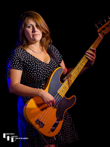 Laura Greenberg on bass