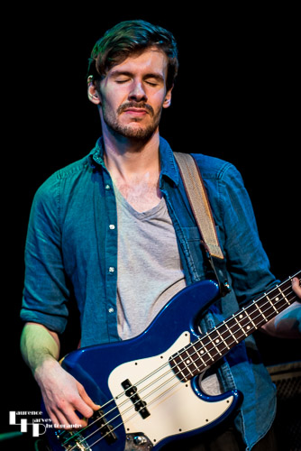 Sam Weston on bass