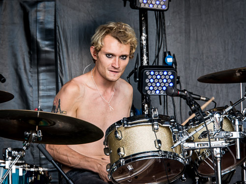Knock Out Kaine: Danny Krash on drums