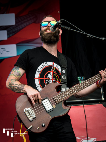 Lionize: Henry Upton on bass