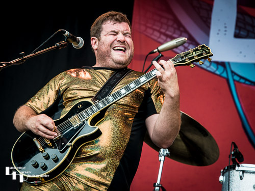 Lionize: Nathan Bergman on guitar & vocals