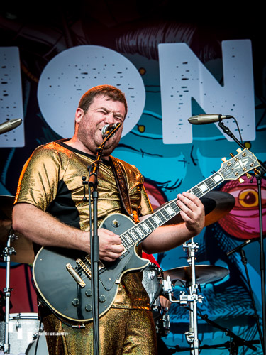 Lionize: Nathan Bergman on guitar & vocals