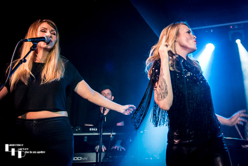 Mollie Marriott on lead vocals & Izzy Chase on backing vocals