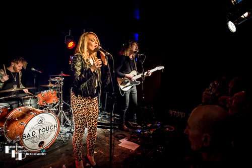 Mollie Marriott & her band on stage at Islington Academy 2