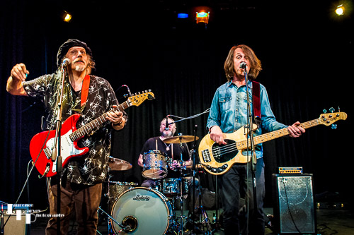Mick Pini & Strange Blues on stage at The Limlight Theatre